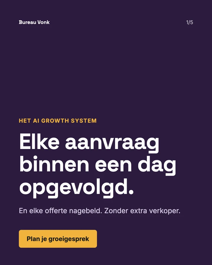 Visual 1: Je aangifte in januari rond, zonder avondwerk.