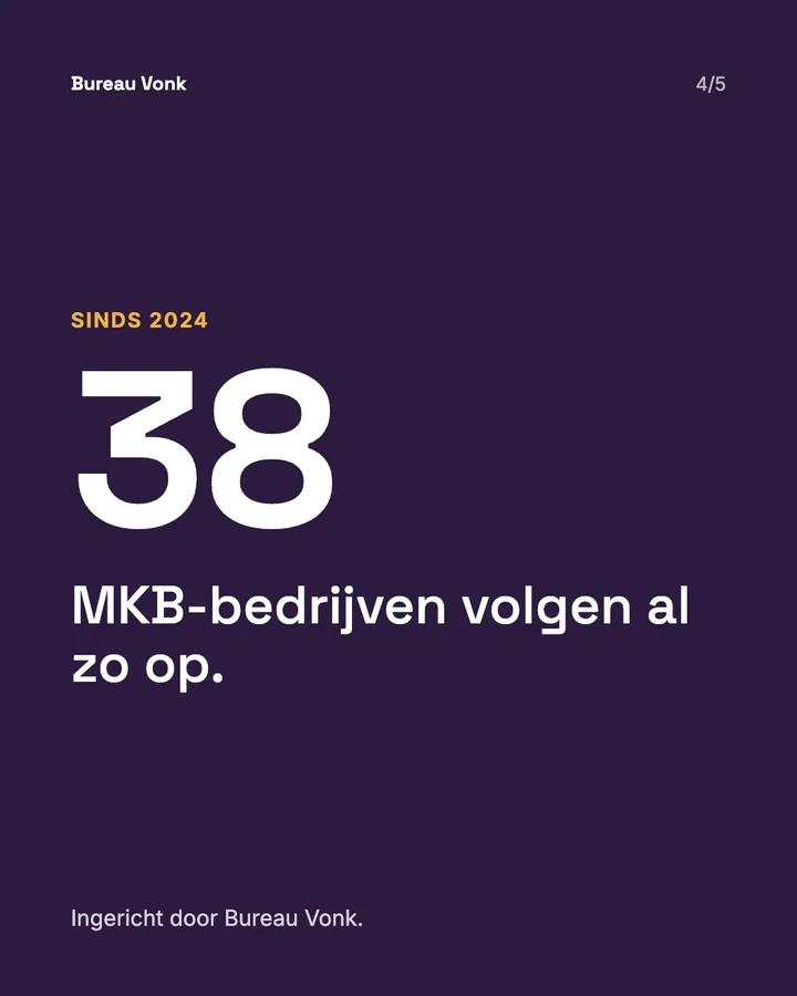 Visual 4: ruim 300 zzp'ers gingen je voor.
